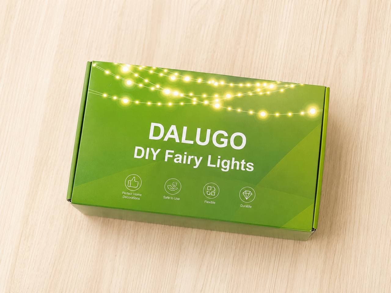 Lampki LED DALUGO DIY Fairy Lights – zestaw dekoracyjny