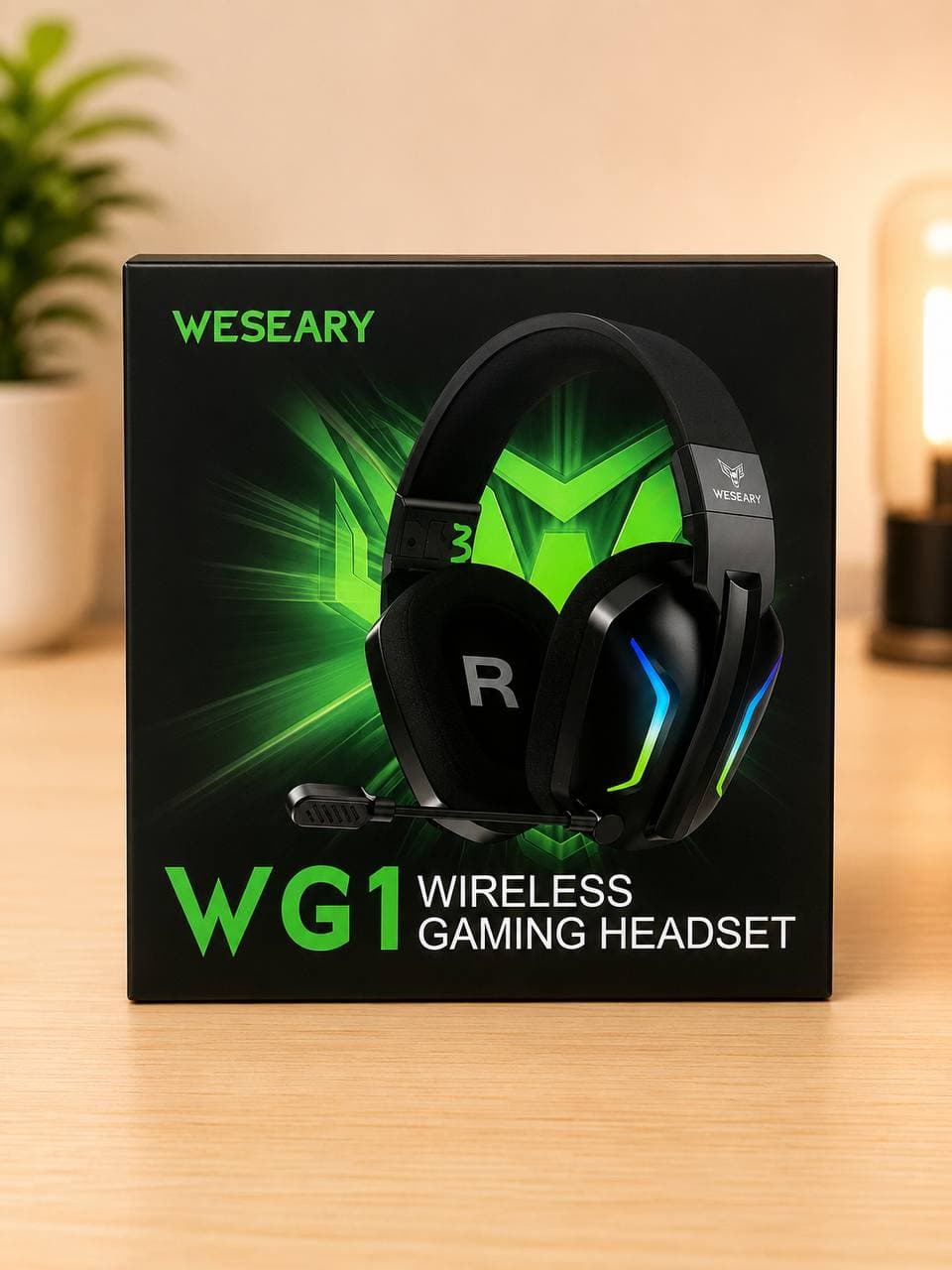 WESEARY WG1 Bluetooth / 2.4 GHz Gaming Headphones